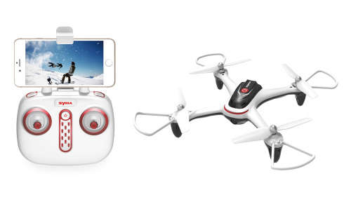Syma X15W Drone Quadcopter with HD Camera, WiFI FPV Real Time Viewing