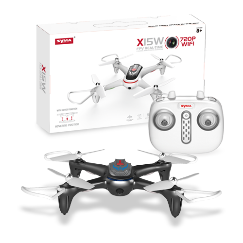 Syma X15W Drone Quadcopter with HD Camera, WiFI FPV Real Time Viewing