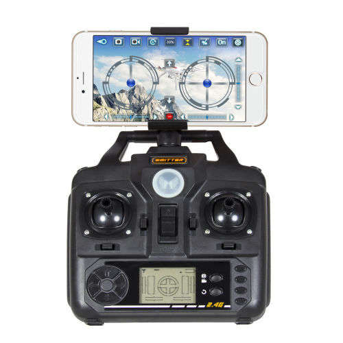 Drone Quadcopter with HD Camera, WiFI FPV Real-time Transmission, One key Return