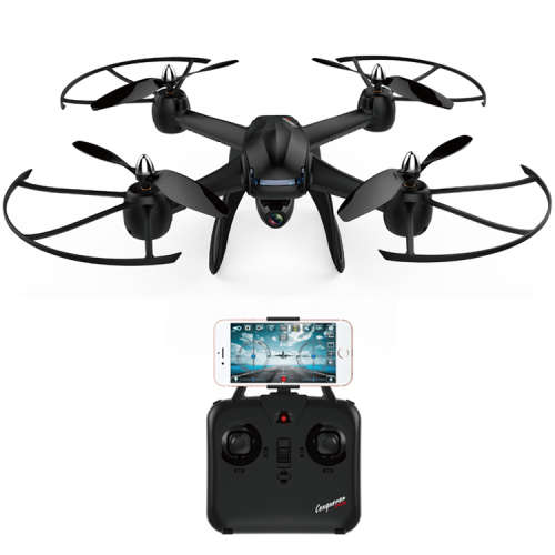 Smart Drone Quadcopter with 2MP HD Camera, WiFI FPV Real-time Transmission, Anti Shake - Faulty