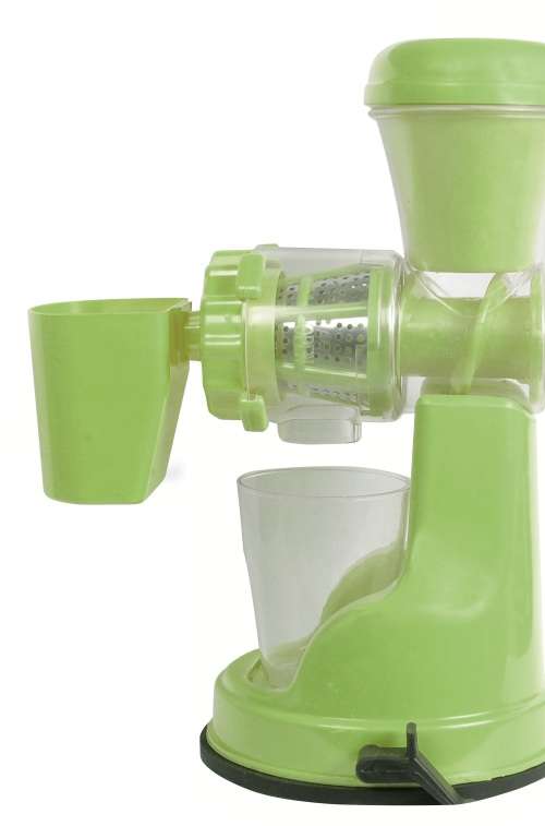 Manual Fruit Juicer - Vegetable Juicer Extractor with Waste Cup