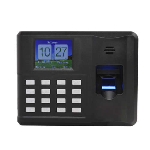 Fingerprint Time Attendance Machine System with Backup Battery & U-Disk Support (Second hand)