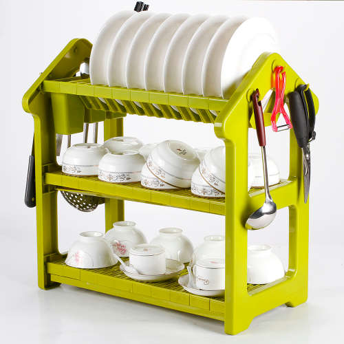 ABS Three Tier Dish Rack Holder - Second hand