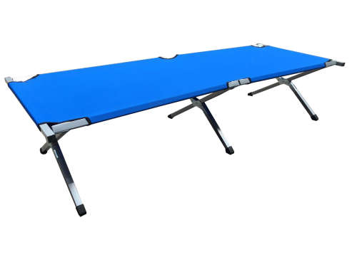 Large Camping Stretcher Bed with Carry Bag  - GREEN [Second Hand]