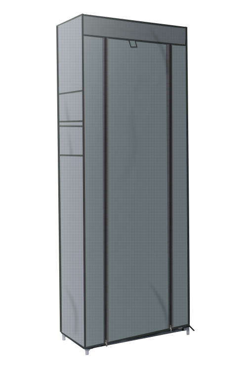 Hazlo 9 Layer Shoe Storage Rack Organizer with Canvas Cover