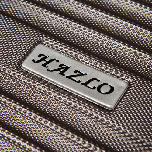 3 Piece Trolley ABS Hard Luggage Bag Set (Small, Medium, Large) - Coffee