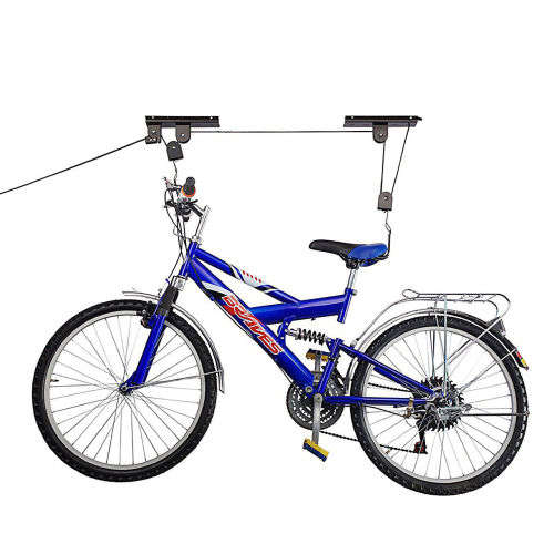 Bicycle Lift Ceiling Mount Rack Storage System - Easily lift & Store your Bike!
