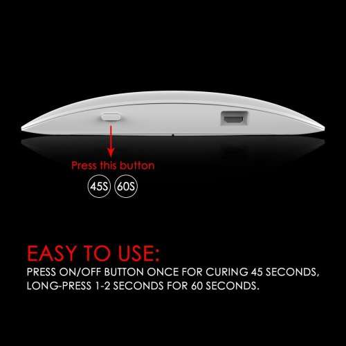 Portable Mini LED Gel Curing UV Nail Lamp Drier