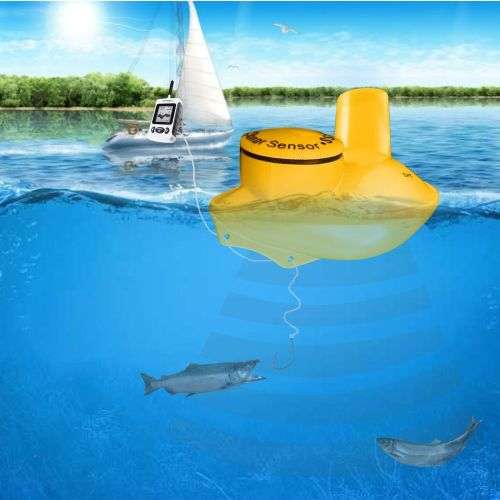 Professional Wireless Dot Matrix Sonar Fish Finder Sensor