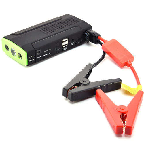 Car Jump Starter Power Bank (12000mAh Capacity) LED Flash light