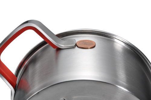 La Fermete 7 Piece Stainless Steel Cookware Pot set with Aluminium Core (Triple-Ply)