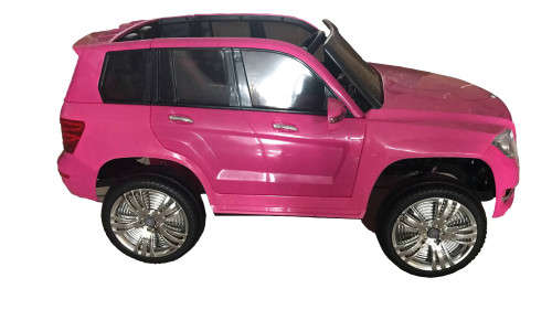 Licensed Mercedes Benz SUV GLK300 4Matic Kids Ride on Car - With MP3, Remote, Lighting Wheel - Pink