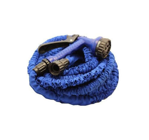Nevenoe 15 Meter Garden Expandable Hose Pipe with Nozzle - 15m