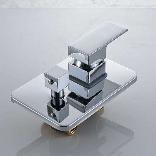 Nevenoe Rainfall Concealed Shower Set with Handheld Shower Head and Spout