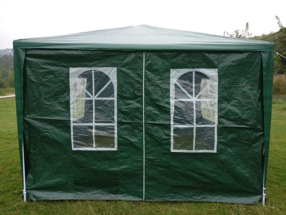 Hazlo 3 x 4m Gazebo Folding Tent Marquee with Side Walls