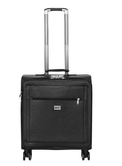 Hazlo Faux Leather Trolley Briefcase Bag