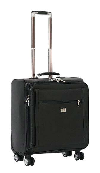 Hazlo Faux Leather Trolley Briefcase Bag