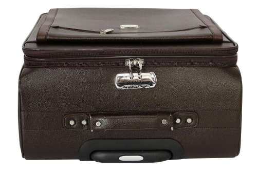 Hazlo Faux Leather Trolley Briefcase Bag