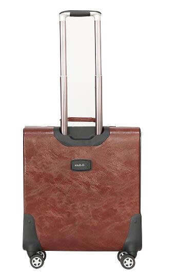 Hazlo Faux Leather Trolley Travel Cabin Laptop Briefcase Luggage Bag