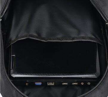 Multipurpose Backpack Bag for Travel, School, Work and Laptop - Black