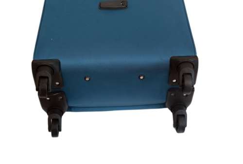 Travel Cabin Laptop Briefcase Luggage bag with Trolley and Wheels - Blue