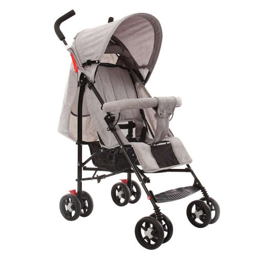 Baby Stroller Pram with Multi-position Reclining Backrest and footrest