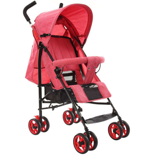 Baby Stroller Pram with Multi-position Reclining Backrest and footrest