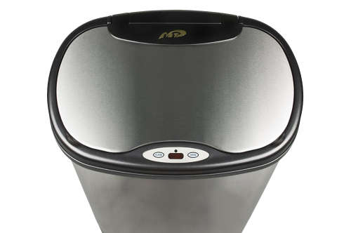 42L Automatic Motion Sensor Touchless Stainless Steel Kitchen Dustbin (Second hand)