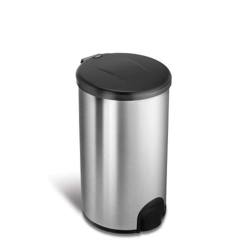 NineStars Automatic Toe Tap Sensor Stainless Steel Dustbin - 45L (Second hand)