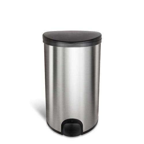 NineStars 50L Automatic Tap Sensor Stainless Steel Kitchen Dustbin