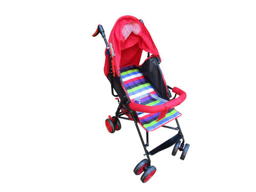 Baby Stroller Pram with Multi-position Reclining Backrest - Blue