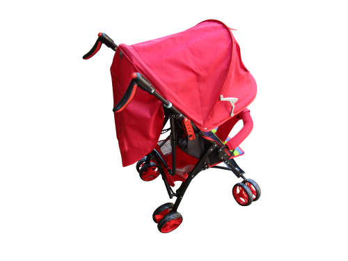 Baby Stroller Pram with Multi-position Reclining Backrest - Blue