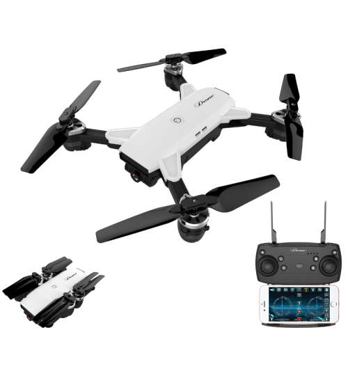 Smart Drone Quadcopter with 720P HD Camera, WiFI FPV Real-time Transmission