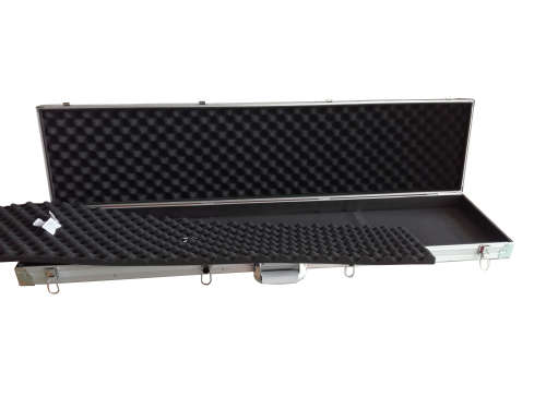 Hazlo Aluminum Rifle Gun Case With 4 Locks