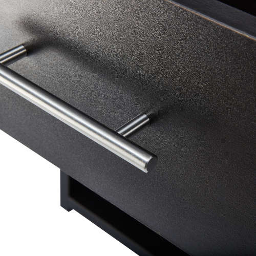 Nightstand Side Table Pedestal With Drawer - Wenge