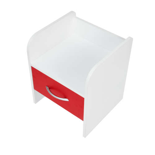 Modern Bedstand Table Pedestal With Drawer - Brown (second hand)