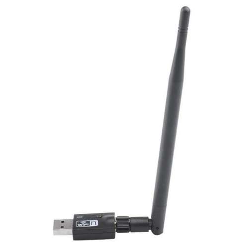 Nevenoe USB Wireless Wifi Adapter Receiver With 5dbi Antenna And WPS - 300Mbps