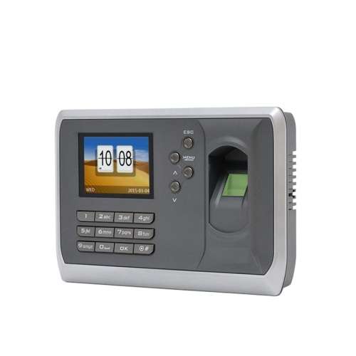 Fingerprint Employee Time Attendance Machine With TCP/IP, U-Disk & Backup Battery
