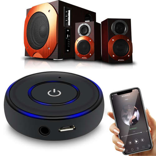 Wireless Bluetooth Receiver Audio Adapter & Handsfree Car Kit [ DE SECOND HAND ]