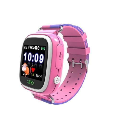 Touch Screen Kids GPS Tracker Smart Watch (Real time Child Monitoring and Tracking) [Second hand]