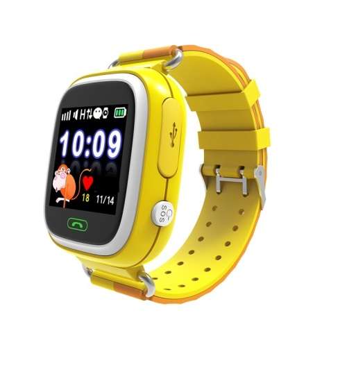 Touch Screen Kids GPS Tracker Smart Watch (Real time Child Monitoring and Tracking) [Second hand]
