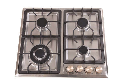 Zooltro Stainless Steel Gas Hob Cooktop Stove - 4 Burners