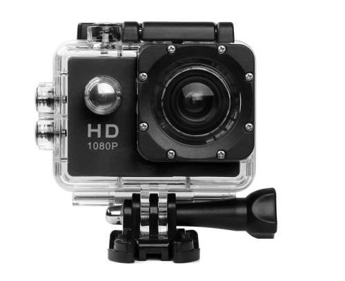 Waterproof Action Camera Camcorder - Full HD 1080P, Wide Area Lens [Second hand]