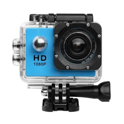 Waterproof Action Camera Camcorder - Full HD 1080P, Wide Area Lens [Second hand]