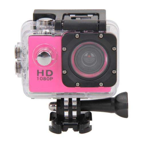 Waterproof Action Camera Camcorder - Full HD 1080P, Wide Area Lens [Second hand]