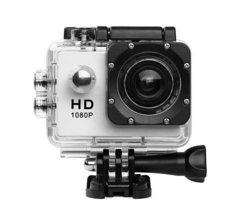 Waterproof Action Camera Camcorder - Full HD 1080P, Wide Area Lens [Second hand]