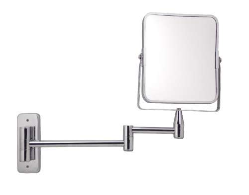 Flexible Extendable Shower Mirror - 17cm Rectangle