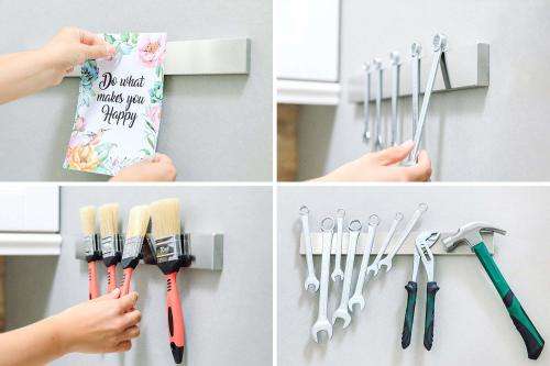 Stainless Steel Magnetic Knife Holder Rack