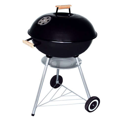 Round Kettle Charcoal BBQ Braai Grill - 18 inch