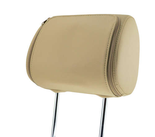 Set of 2 Car DVD Headrest - 7" Screen, USB, Game, Video, MP4, DVD - Black [Second hand]